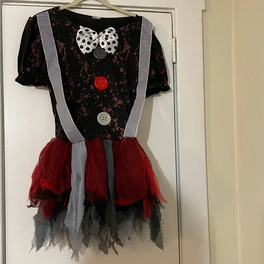Spirit Killer Halloween Clown‎ Costume Size Small- Medium - Picture 2 of 10